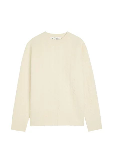 Pulover Róhe cu decolteu rotund