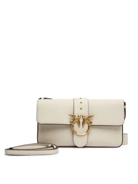 Сумка PINKO Love One Classic Slouchy Fl PLTT білий