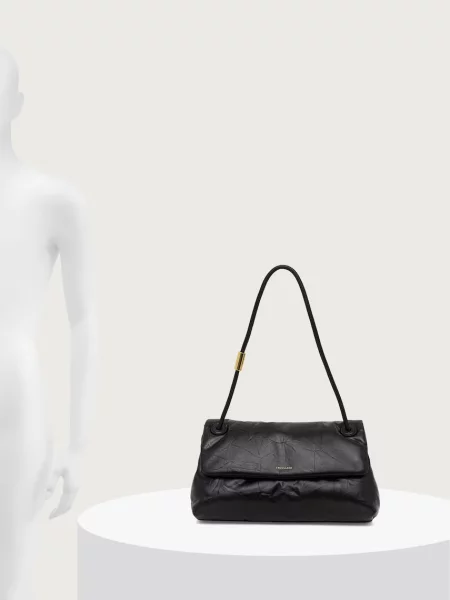 Кожаная сумка Trussardi