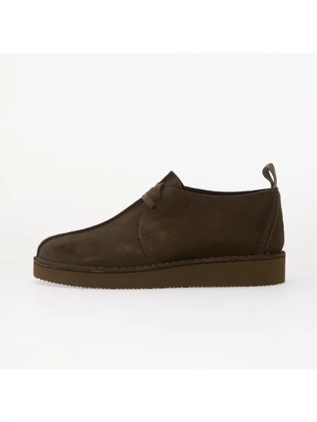 Sneakers Clarks Originals DesertTrek Dark Olive Suede EUR măslin
