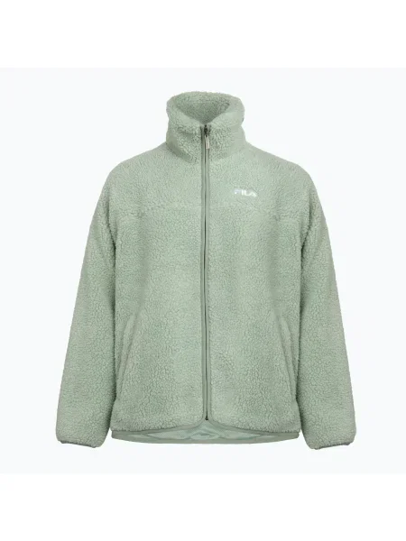 Дамски суитшърт FILA Oacala Sherpa jade зелено