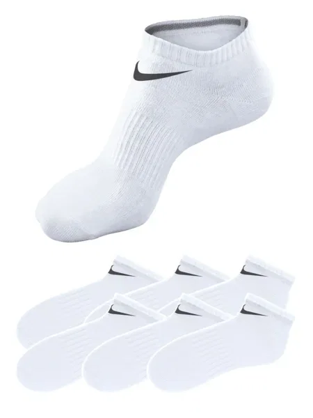 NIKE Športové ponožky / čierna biela