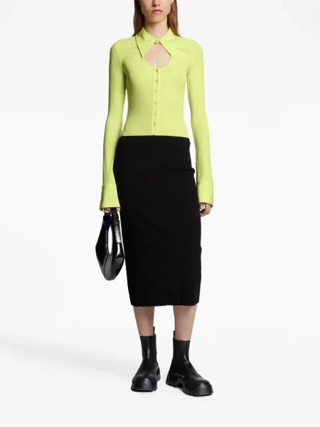 Top Proenza Schouler White Label jersey bílý