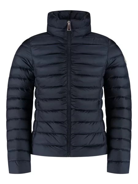 Kurtka dziecięca Moncler Enfant niebieska