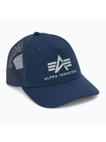 Мъжки Alpha Industries Basic Trucker бейзболна шапка rep.blue синьо