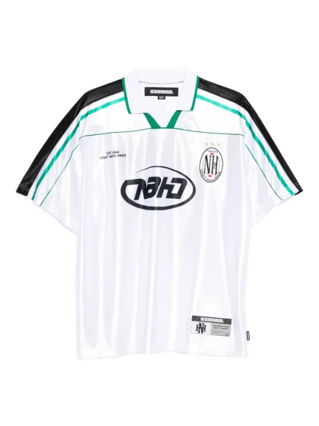 Tricou Neighborhood din jerseu alb