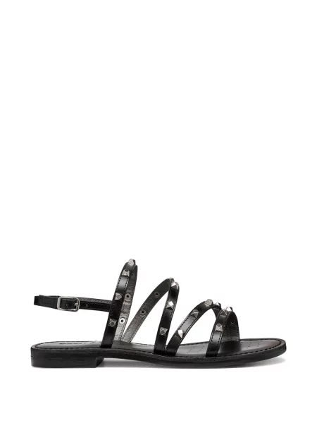 Sandale Geox cu bretele negru