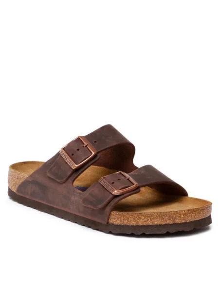 Birkenstock Šlepetės Arizona Bs ruda