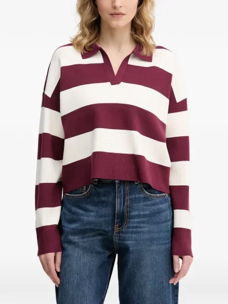 Gulerat tricou polo Benetton roșu