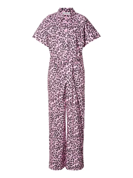 Lollys Laundry Salopeta Mathilde roz deschis negru