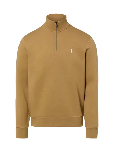 Polo Ralph Lauren Bluza Mężczyźni dresowy jednolity M brązowy