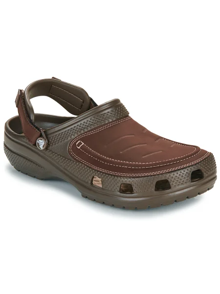 Pánske žabky Crocs Yukon Vista II LR Clog espresso/mushroom hnedá
