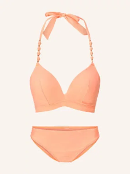 Lingadore Zestaw Bikini Z Wyściełanymi Miseczkami Typu Triangle orange pomarańczowe