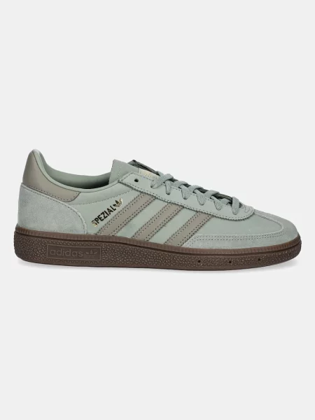 Nubuck sneakers adidas Originals Handball Spezial W πράσινο