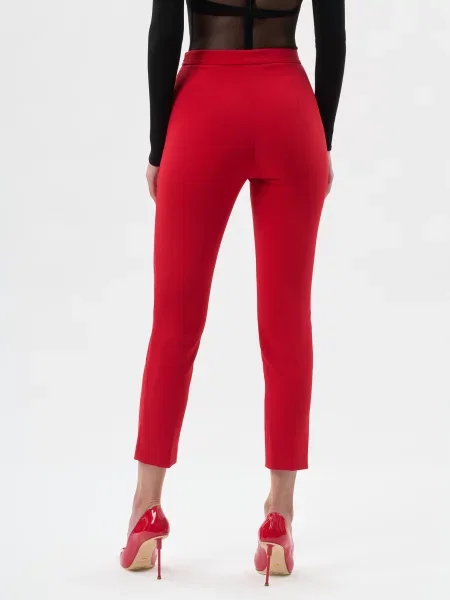Брюки Elisabetta Franchi красные