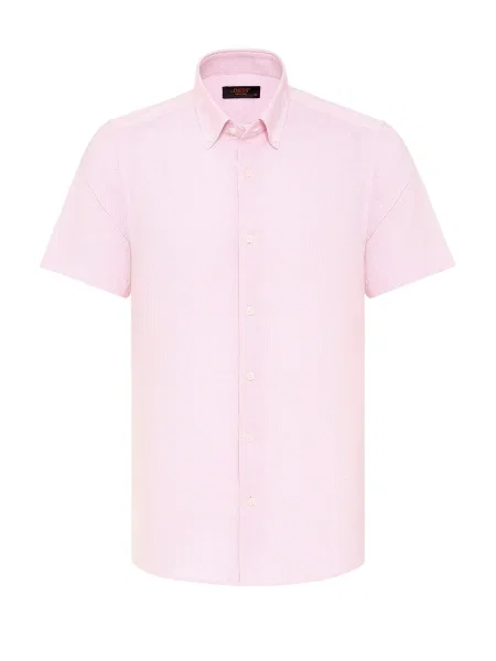 By Diess Collection Košile pink bílá