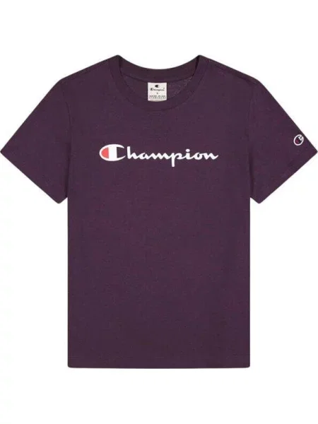 Koszulka sportowa Champion SS Tee fioletowa