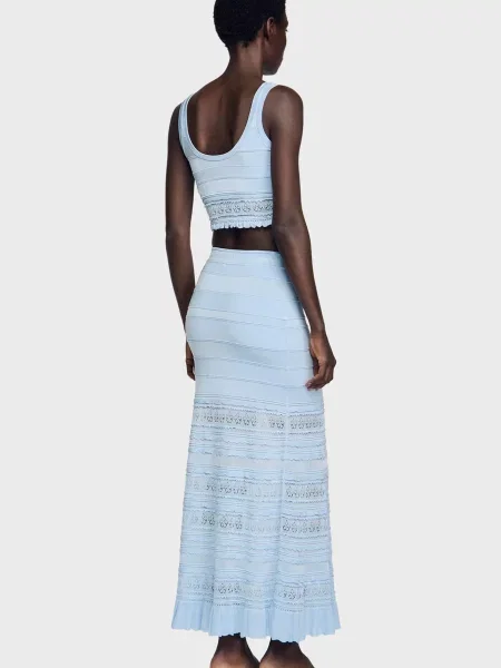 Спідниця Sandro синя