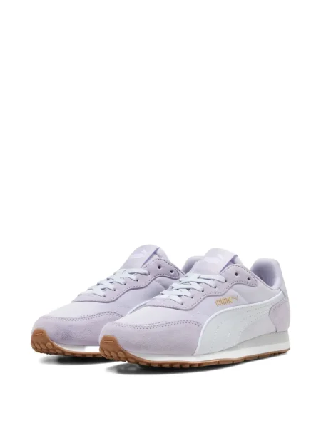 Маратонки Puma Suede с връзки с дантела виолетово