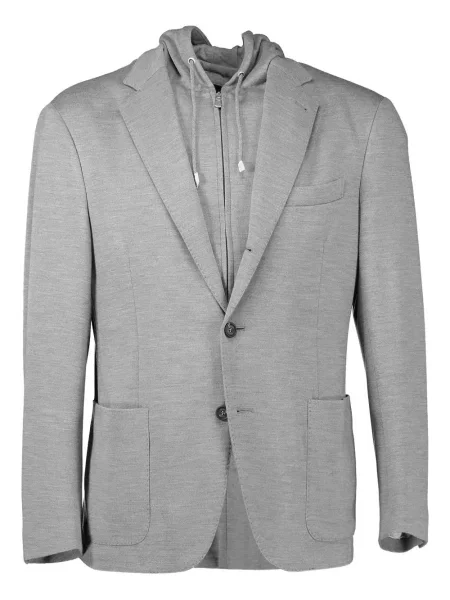 Блейзър Eleventy с качулка сиво