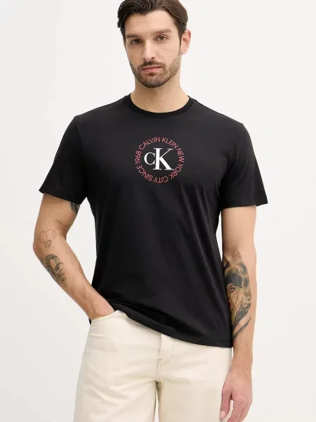Calvin Klein Jeans tričko čierna