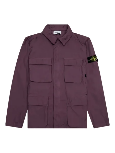 Geacă Stone Island cu strasuri violet