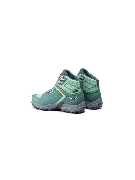 Trekking čevlji Salewa Ws Alpenrose 2 Mid Gtx zelena