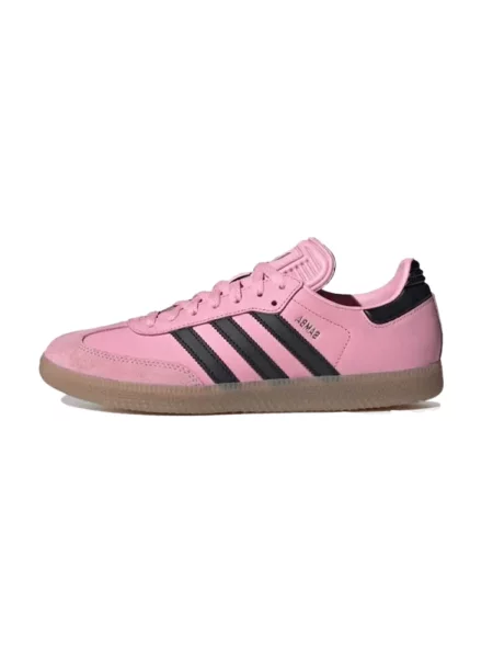 Sneakersy Adidas Samba zamszowe różowe