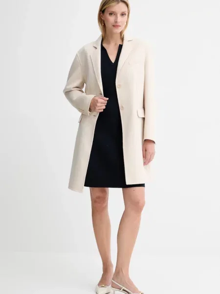 BOSS sukienka granatowy mini rozkloszowana