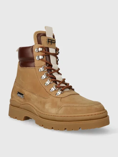 Замшеві черевики Filling Pieces коричневі