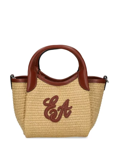 Geantă Emporio Armani cu autograf