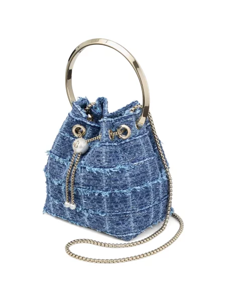 Geantă Jimmy Choo albastru