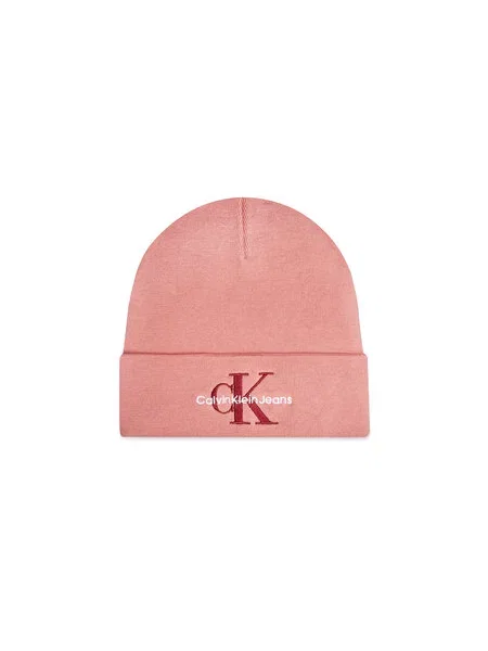 Calvin Klein Čepice Mono Logo Embro růžová