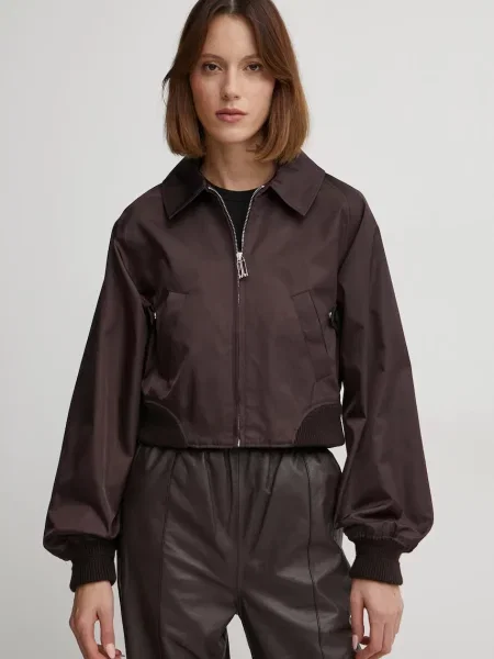 Victoria Beckham kurtka brązowa