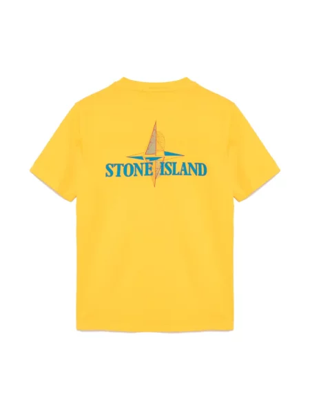 Koszulka dziecięca Stone Island żółta