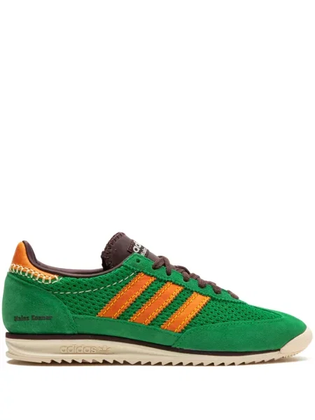 Sneakerși Adidas tricotate verde