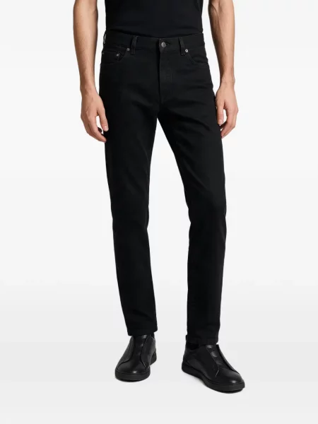 Blugi Zegna cu autograf negru