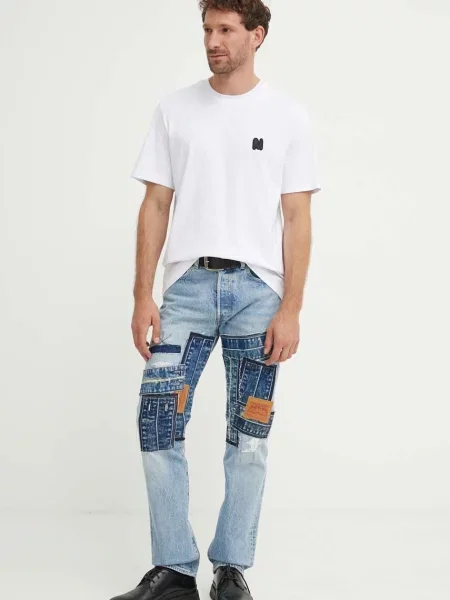 Футболка MSGM білий з аплікацією