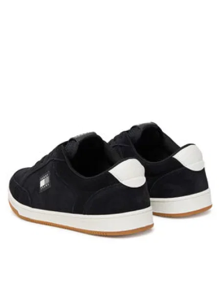 Tommy Jeans Laisvalaikio batai Tjm Cupsole Long Lace Skate juoda