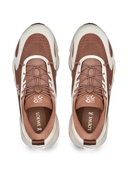 Sneakerși On maro