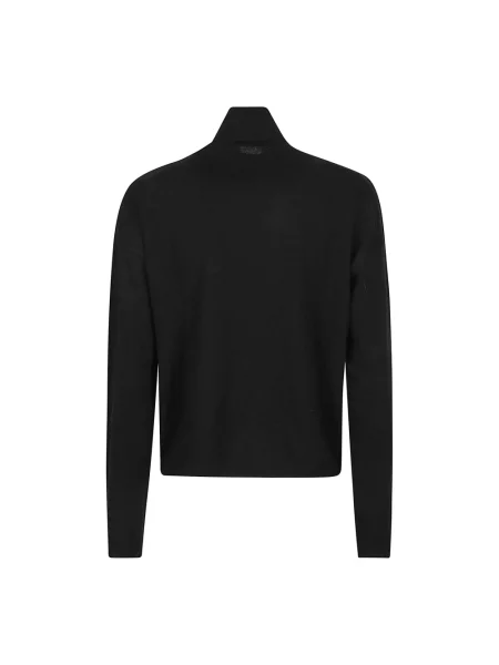Sweter z golfem Woolrich czarny
