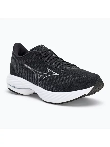 Кросівки для бігу Mizuno Wave Rider 28 2E black/silver/ebony чорні