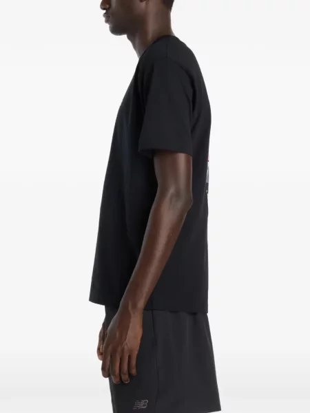 Grafički majica New Balance plava