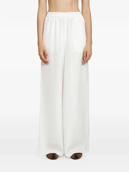 Pantaloni Max Mara alb