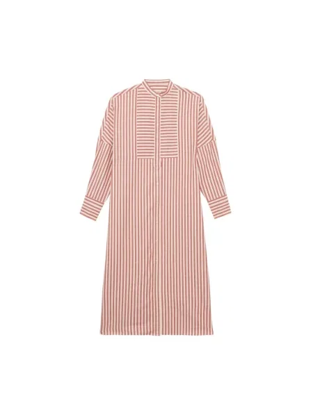 Sukienka koszulowa Ines De La Fressange Paris garniturowa czerwona