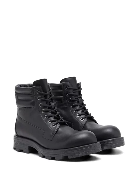 Боти Diesel с връзки с дантела черно