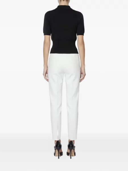 Pantaloni Elisabetta Franchi alb