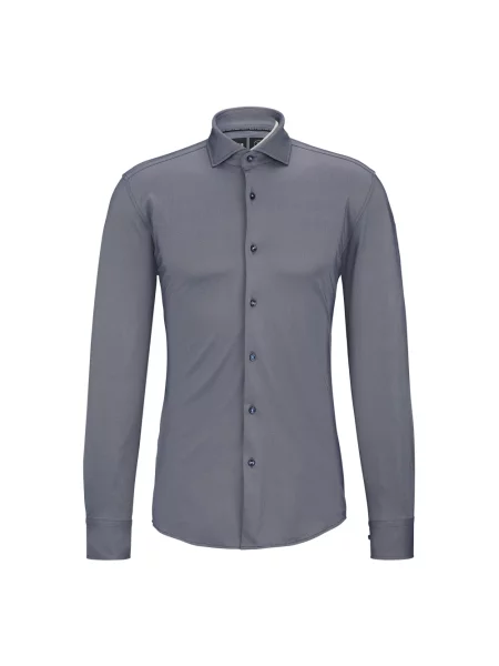 Koszula Boss casual niebieska