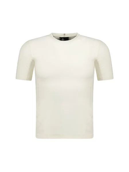 Koszulka Moncler retro z logo biała