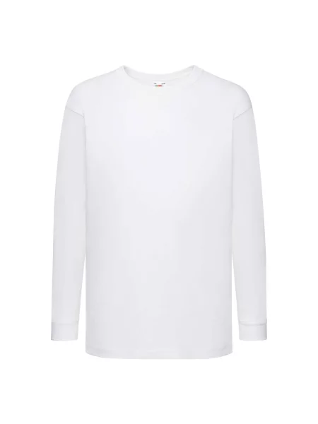 Tricou copii Fruit Of The Loom alb